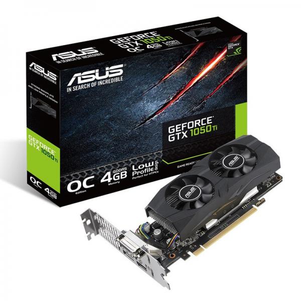 Asus GeForce GTX 1050 Ti OC 4GB GDDR5 128-bit Gaming Graphics Card